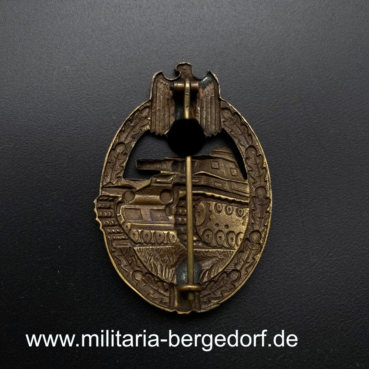 Panzerkampfabzeichen in bronze Wurster