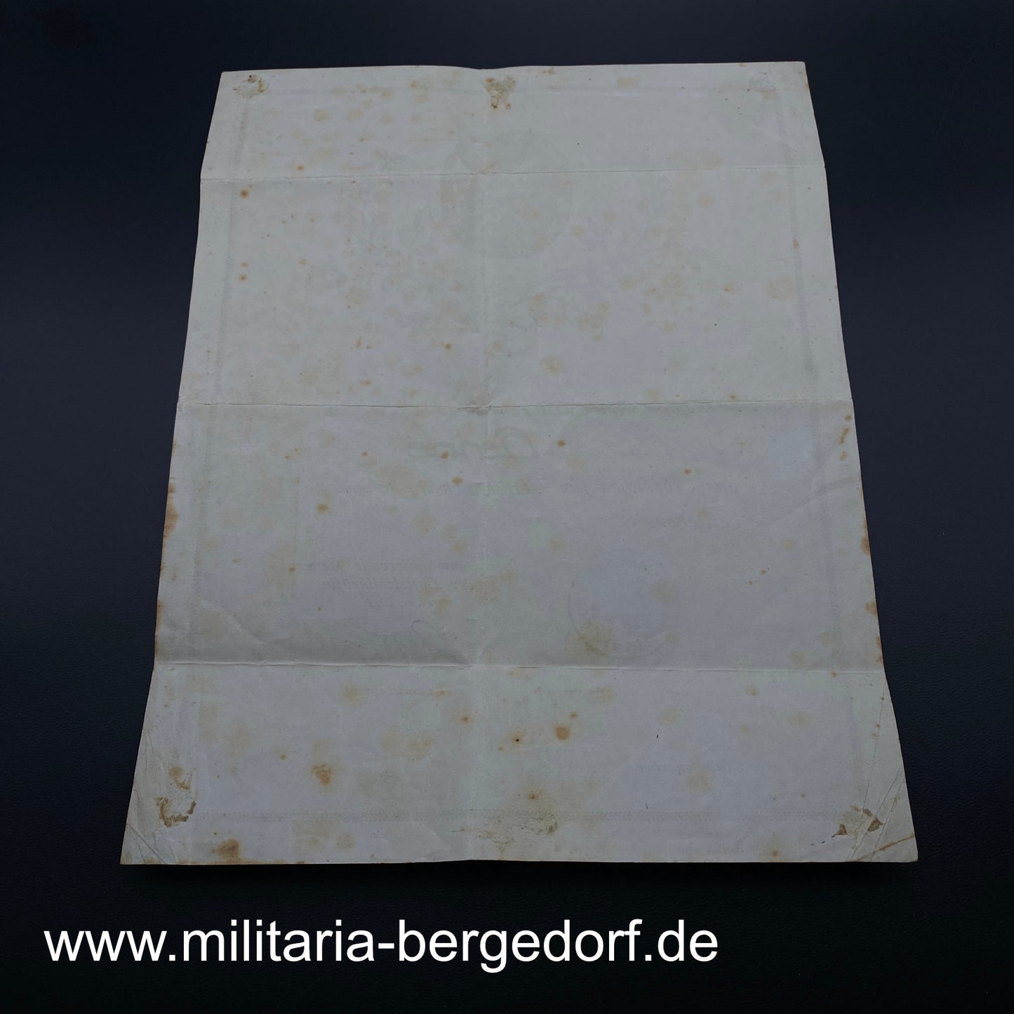Verwundetenabzeichen 1914 mit Urkunde