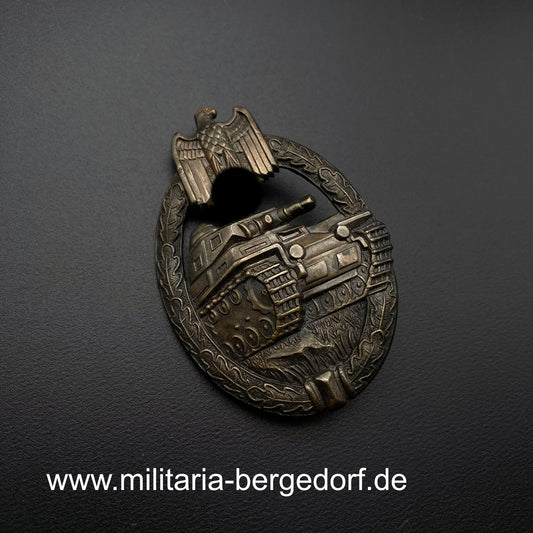 Panzerkampfabzeichen Buntmetall Wurster