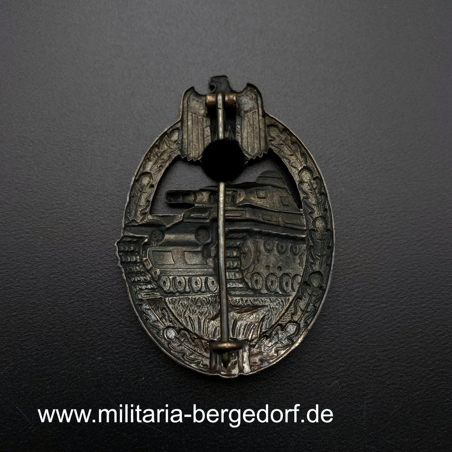 Panzerkampfabzeichen Buntmetall Wurster