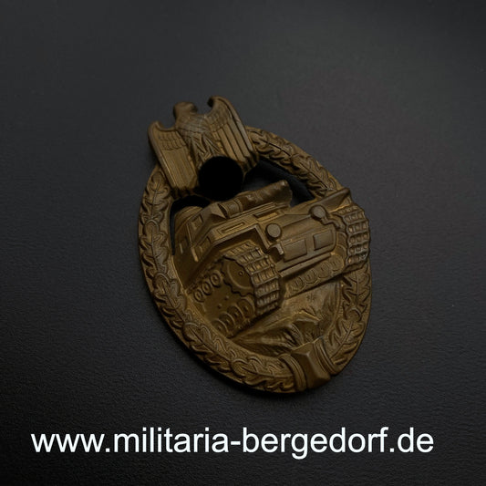 Panzerkampfabzeichen Buntmetall S&H