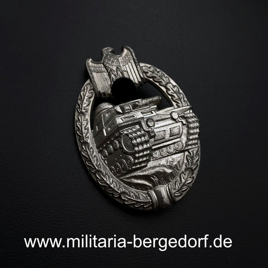 Panzerkampfabzeichen in silber Funke & Brüninghaus