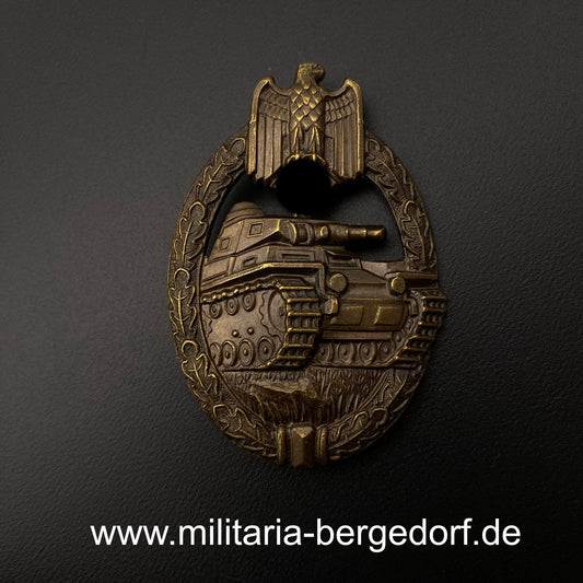 Panzerkampfabzeichen in Bronze Wurster