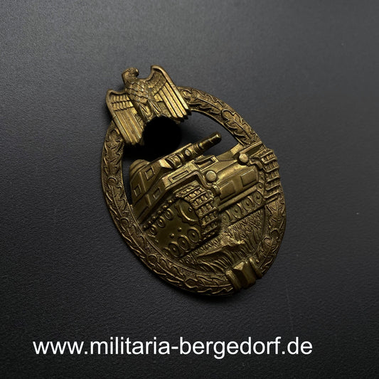 Panzerkampfabzeichen in bronze Wurster